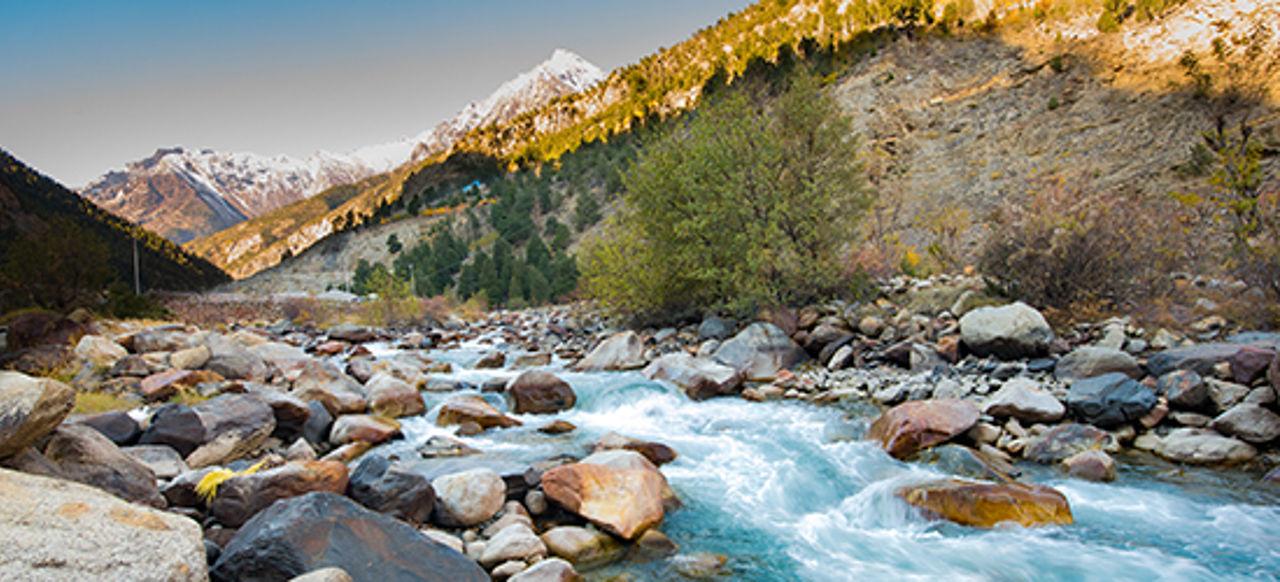 River and rocks